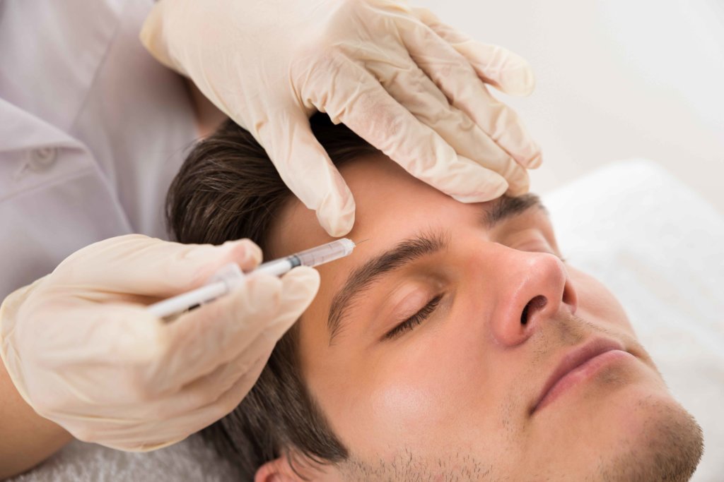 Forehead Filler Male | Woburn, MA & Dover, NH | Age less Weigh Less