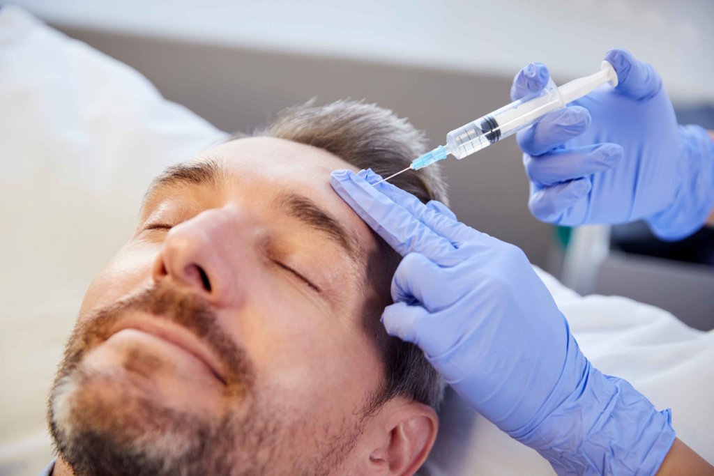 Forehead Botox Male | Woburn, MA & Dover, NH | Age less Weigh Less