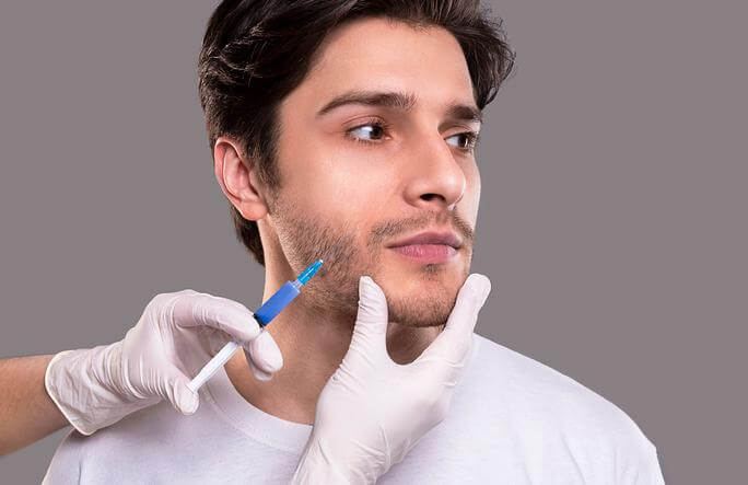 PRP Cheek Filler For Male | Woburn, MA & Dover, NH | Age Less Weigh Less